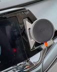 VW T7 phone holder bracket in sintered nylon, SLS 3D printed in Switzerland by Tactic Engineering