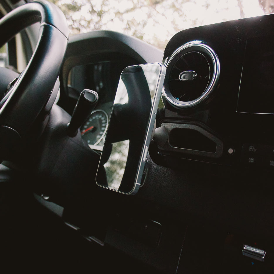 Best Mercedes Sprinter Phone Mount in 2026 - Why Every Option Falls Short (Except One)