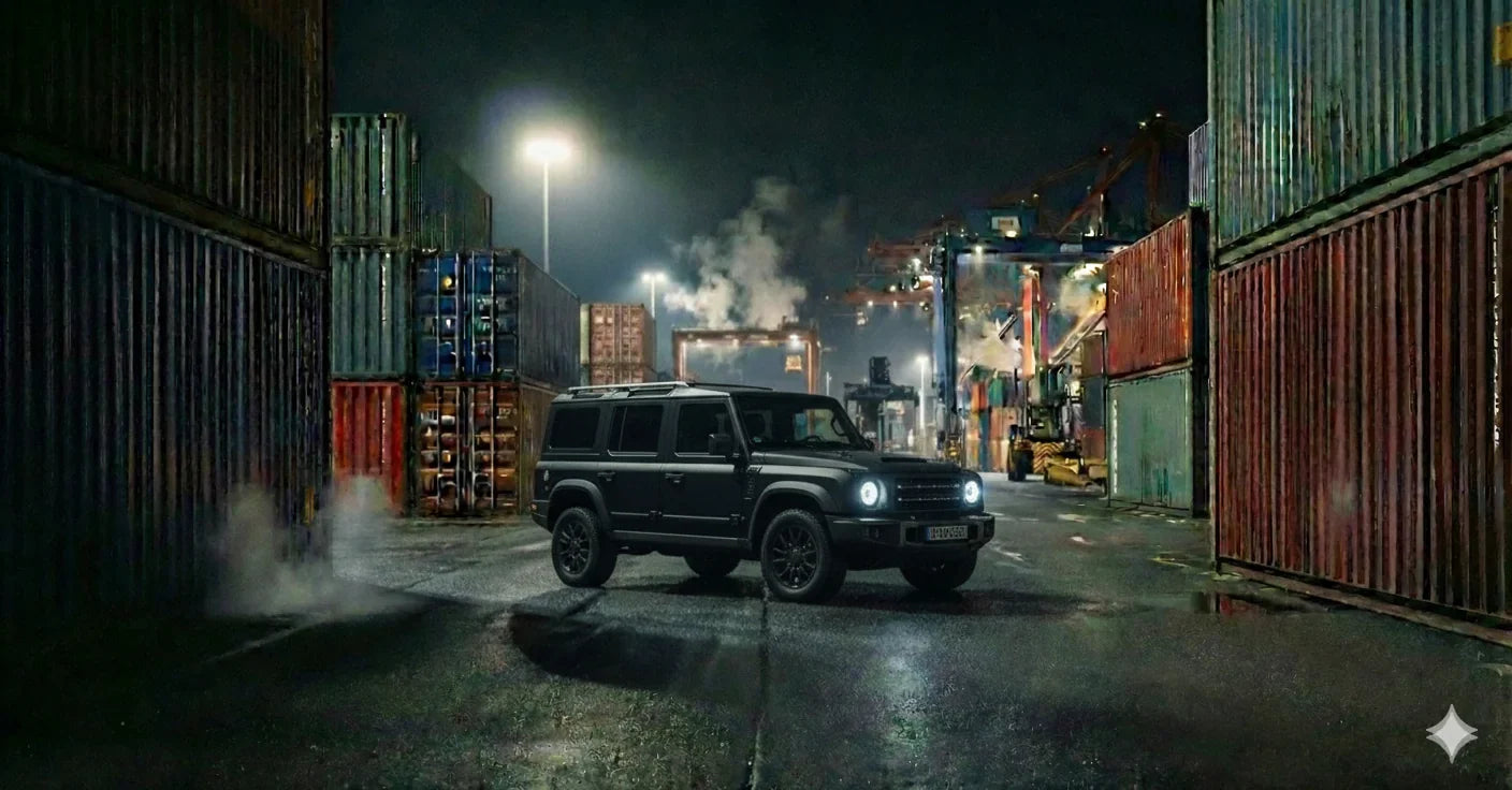 Matte Black Ineos Grenadier