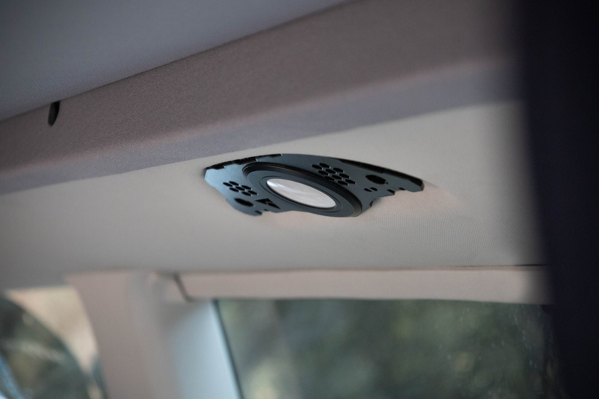 The LightKarrier mounted in its position, perfectly angled and fitted.