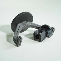 Magnetic outdoor shower mount and towel hook for vans