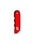 OWL billet aluminium rear door handle for INEOS Grenadier, red anodised