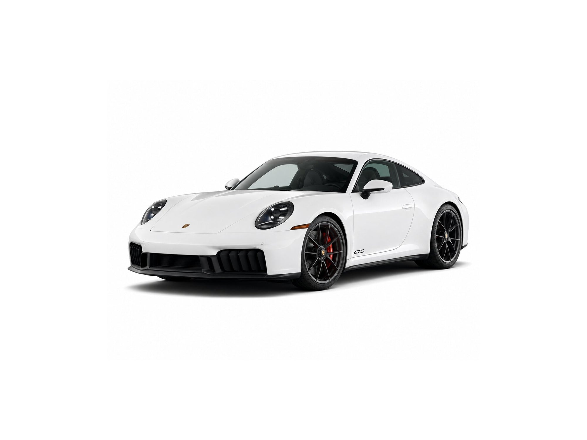 White Porsche 911 GTS coupe (992, 2020-2026) - Tactic Engineering makes a vehicle-specific MagSafe phone mount for the 992 centre-console storage bucket