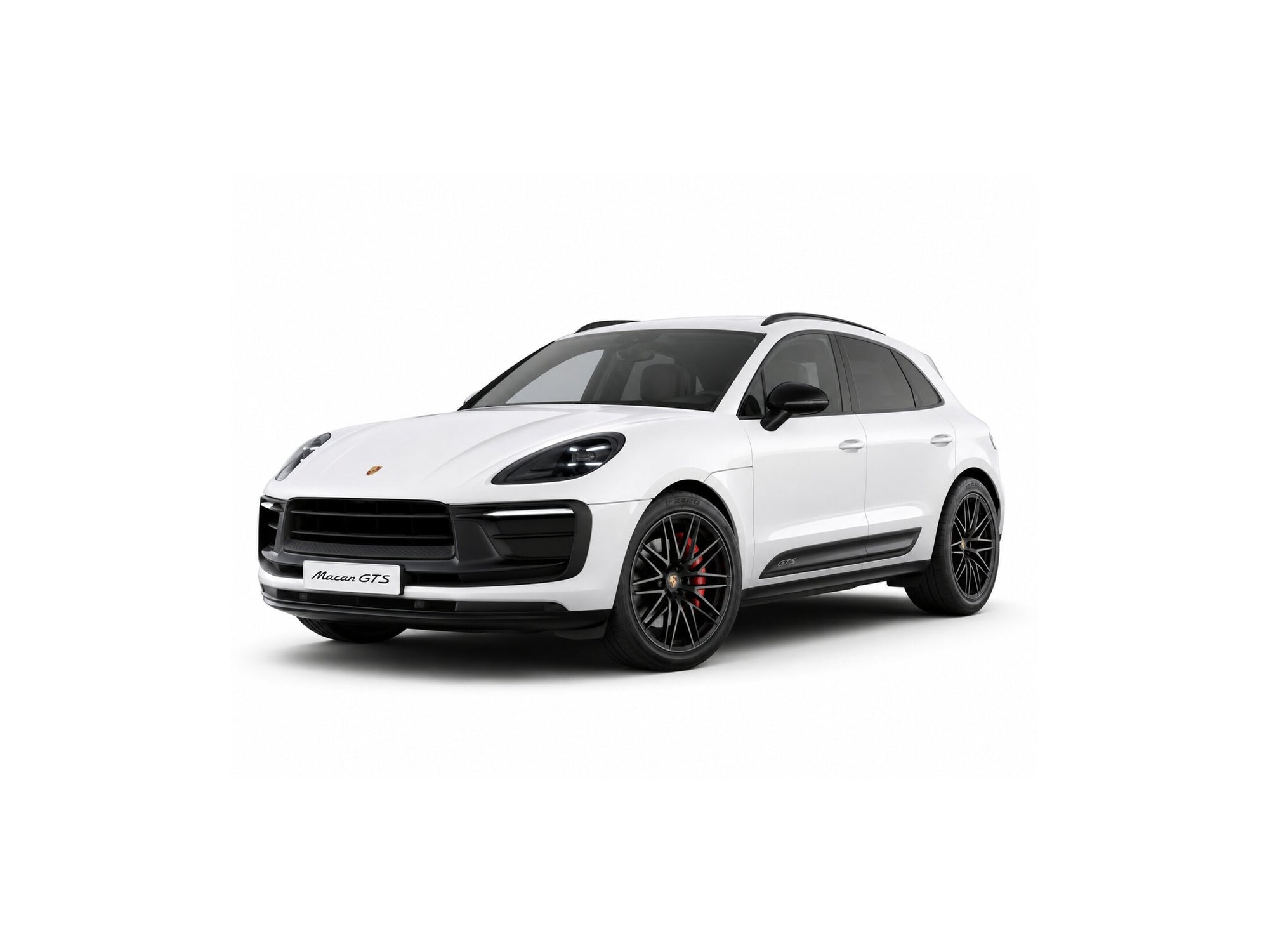White Porsche Macan GTS - Tactic Engineering makes a vehicle-specific MagSafe phone mount for the 2022-2026 Macan 95B.3 console cubby