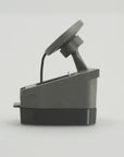 Porsche 911 (992) phone mount by Tactic Engineering rotating 360°: vehicle-specific SLS nylon base with MagSafe-compatible Qi2 wireless charger