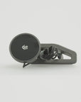 Mercedes-Benz Sprinter 907 / VS30 (2019–2026) phone mount by Tactic Engineering rotating 360°: vehicle-specific SLS nylon base designed and built in Switzerland, with MagSafe-compatible Qi2 wireless charger.