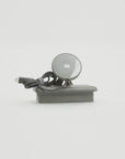 Land Rover Defender 1987–2006 phone mount by Tactic Engineering rotating 360°: vehicle-specific SLS nylon base with MagSafe-compatible Qi2 wireless charger