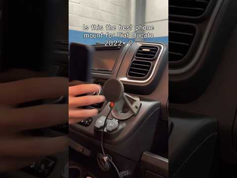 Fiat Ducato magnetic accessories install — Tactic Engineering